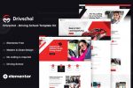 Drivschol - Driving School Elementor Template Kit