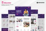 Educator - University & School Education Elementor Template Kit