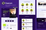 Evecon - Event & Conference Elementor Template Kit