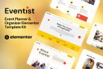 Eventist - Event Planner & Organizer Elementor Template Kit