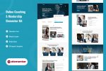 Goro - Online Coaching & Mentorship Elementor Template Kit