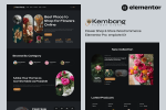 Kembang – Flower Shop & Store WooCommerce Elementor Pro Template Kit