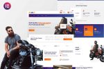 Modif - Custom Motorcycle Supermotard Elementor Template Kit