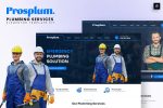 Prosplum - Plumbing Services Elementor Template Kit
