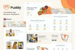Puddy - Food Delivery App Elementor Template Kit