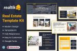 Realtik - Real Estate & Property Sales Elementor Template Kit