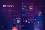 Rhanefty - NFT Portfolio Elementor Template Kit