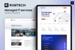 Risetech - Managed IT Services Elementor Template Kit