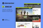 Runclub - Running Club, Marathon & Sports Elementor Template Kit