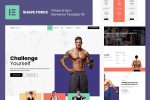 Shape Force - Fitness & Gym Elementor Template Kit