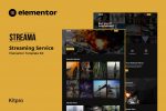 Streama - Streaming Service Elementor Template Kit