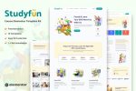 Studyfun - Course Elementor Template Kit