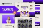 Talkwave - Podcaster Elementor Template Kit