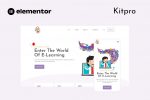Tutturu E-Learning Service Elementor Template Kit