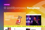 UpCreators - Multipurpose, Creative Elementor Template Kit