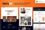 Venturr - Venture Capital & Investment Elementor Template Kit