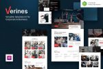 Verines - Professional Corporate & Business Elementor Template Kit