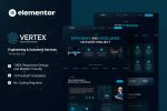 Vertex - Engineering & Industrial Services Elementor Template Kit