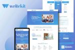 WriteKit - Content Writing Services Agency Elementor Template Kit