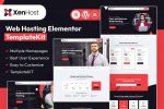XenHost – Web Hosting Elementor Template Kit