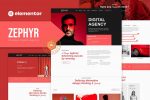 Zephyr - Creative Digital Agency Elementor Template Kit