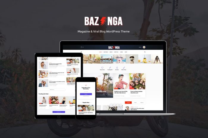 Bazinga Theme by ThemeRex