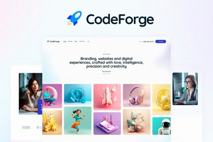 CodeForge Theme by ThemeRex