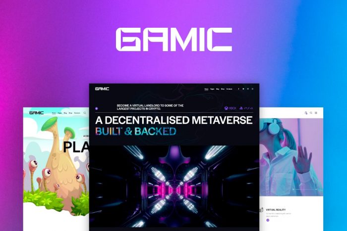Gamic Theme by ThemeRex