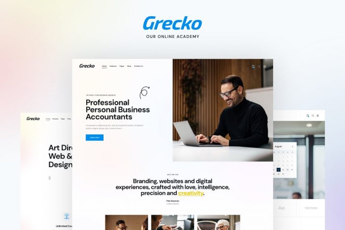 Grecko Theme by ThemeRex