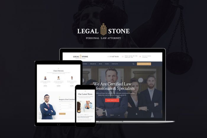 Legal Stone Theme by ThemeRex