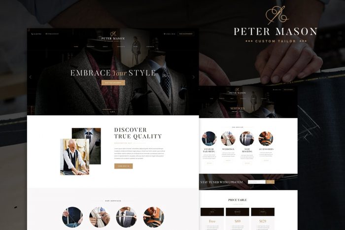 PeterMason Theme by ThemeRex