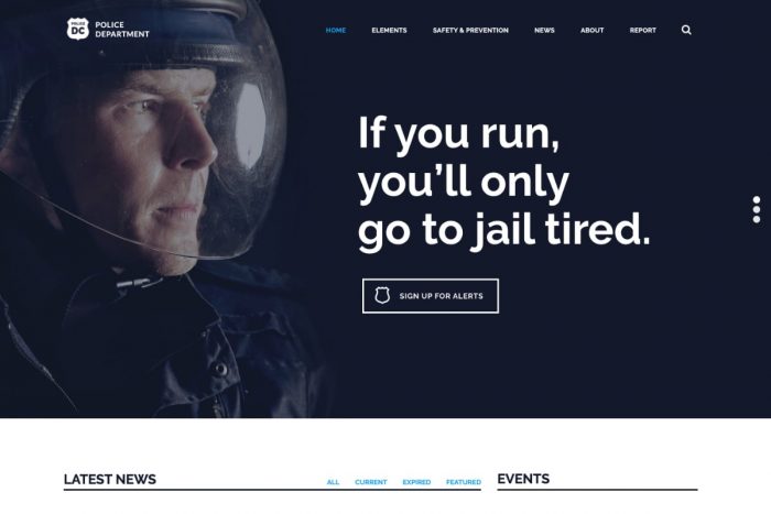 Police Department Theme by ThemeRex