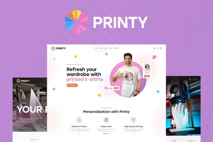 Printy Theme by ThemeRex