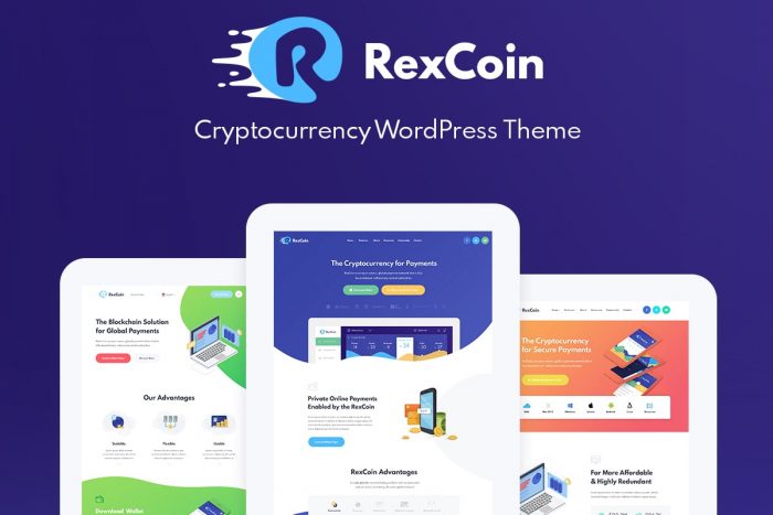 RexCoin Theme by ThemeRex