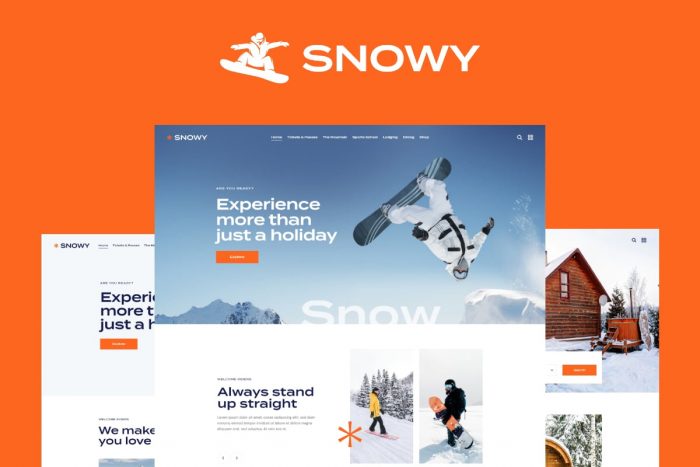 Snowy Theme by ThemeRex