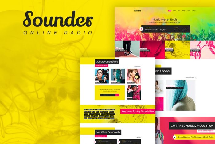 Sounder Theme by ThemeRex