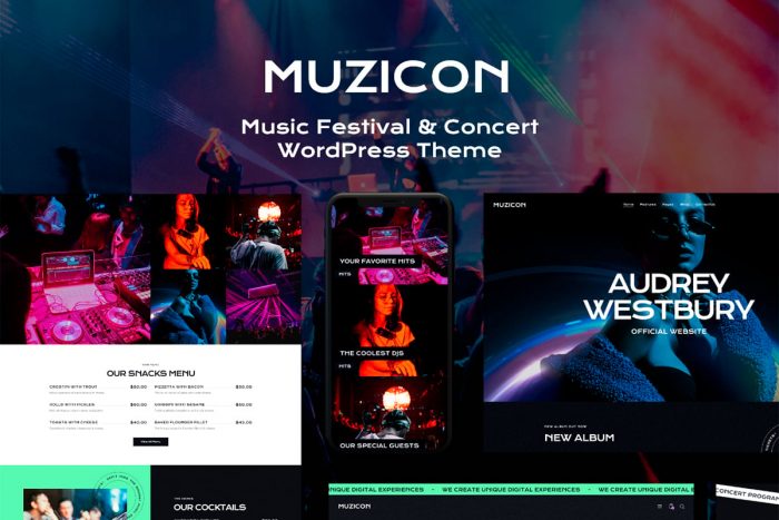 Muzicon Theme by ThemeRex